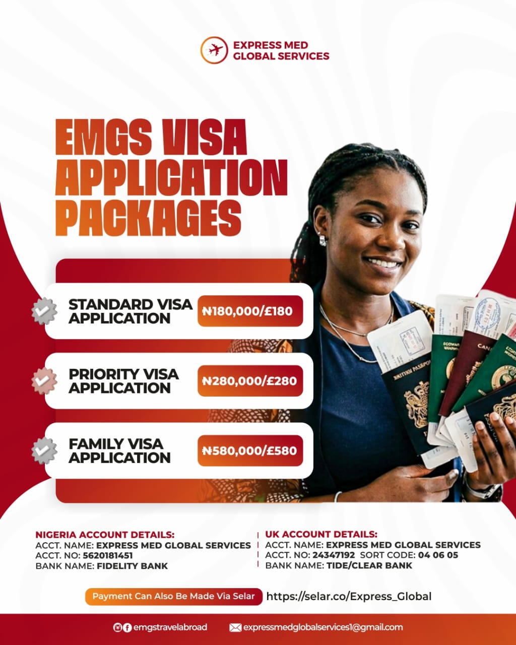 STANDARD VISA APPLICATION